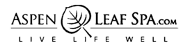 ASPEN LEAF SPA.COM L I V E L I F E W E L L logo