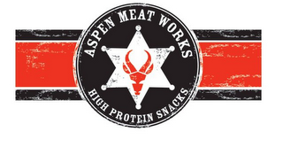 ASPEN MEAT WORKS HIGH PROTEIN SNACKS logo