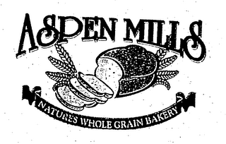 ASPEN MILLS NATURES WHOLE GRAIN BAKERY logo