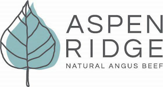 ASPEN RIDGE NATURAL ANGUS BEEF logo