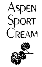 ASPEN SPORT CREAM logo
