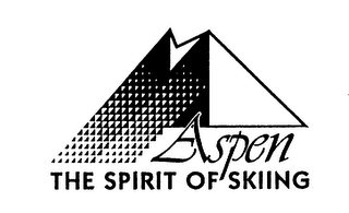ASPEN THE SPIRIT OF SKIING logo