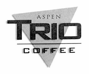 ASPEN TRIO COFFEE logo