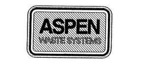 ASPEN WASTE SYSTEMS logo