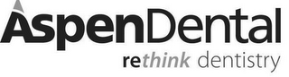 ASPENDENTAL RETHINK DENTISTRY logo