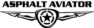 ASPHALT AVIATOR logo