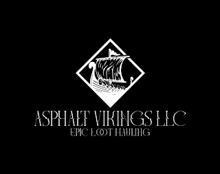 ASPHALT VIKINGS LLC EPIC LOOT HAULING logo