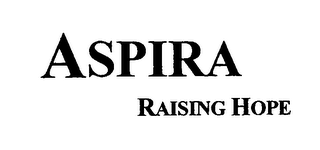 ASPIRA RAISING HOPE logo