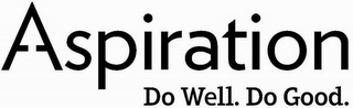 ASPIRATION DO WELL. DO GOOD. logo