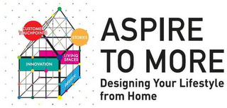 ASPIRE TO MORE DESIGNING YOUR LIFESTYLEFROM HOME CUSTOMER TOUCHPOINTS STORIES LIVING SPACES DESIGN logo
