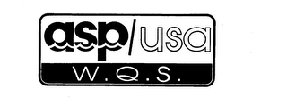 ASP/USA W.Q.S. logo