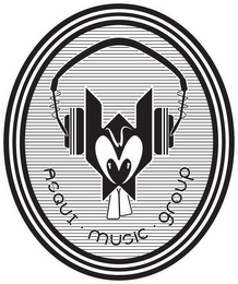 ASQUI · MUSIC · GROUP logo
