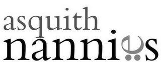 ASQUITH NANNIES logo