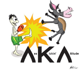 ASS KICKIN' ATTITUDE logo