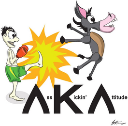 ASS KICKIN' ATTITUDE logo