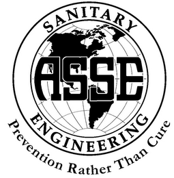 ASSE SANITARY ENGINEERING PREVENTION RATHER THAN CURE logo