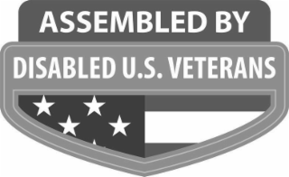 ASSEMBLED BY DISABLED U.S. VETERANS logo