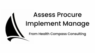 ASSESS PROCURE IMPLEMENT MANAGE FROM HEALTH COMPASS CONSULTING logo