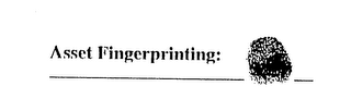 ASSET FINGERPRINTING logo
