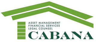 ASSET MANAGEMENT FINANCIAL SERVICES LEGAL COUNSEL CABANA logo