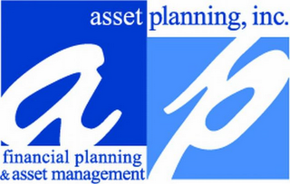 ASSET PLANNING, INC. FINANCIAL PLANNING & ASSET MANAGEMENT AP logo