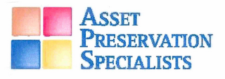 ASSET PRESERVATION SPECIALISTS logo