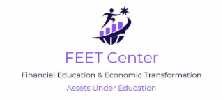 ASSETS UNDER EDUCATION, FEET CENTER, FINANCIAL EDUCATION & ECONOMIC TRANSFORMATION logo