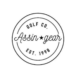 ASSIN GEAR GOLF CO. EST. 1998 logo