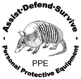 - ASSIST-DEFEND-SURVIVE - PERSONAL PROTECTIVE EQUIPMENT PPE logo