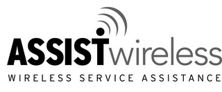 ASSIST WIRELESS WIRELESS SERVICE ASSISTANCE logo
