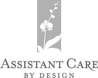 ASSISTANT CARE BY DESIGN logo