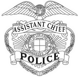 ASSISTANT CHIEF POLICE CITY OF LOS ANGELES FOUNDED 1781 logo