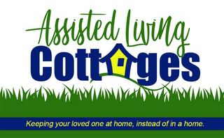 ASSISTED LIVING COTTAGES KEEPING YOUR LOVED ONE AT HOME INSTEAD OF IN A HOME logo