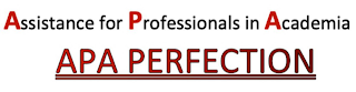 ASSISTING PROFESSIONAL IN ACADEMIA APA PERFECTION logo