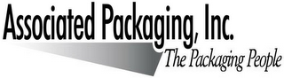 ASSOCIATED PACKAGING, INC. THE PACKAGING PEOPLE logo