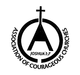 ASSOCIATION OF COURAGEOUS CHURCHES JOSHUA 1:7 logo