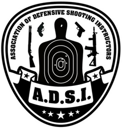 ASSOCIATION OF DEFENSIVE SHOOTING INSTRUCTORS A.D.S.I. logo