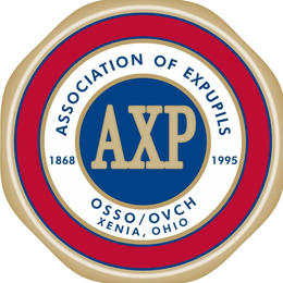 ASSOCIATION OF EXPUPILS 1868 AXP 1995 OSSO/OVCH XENIA, OHIO logo