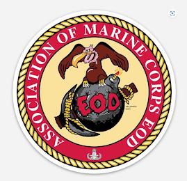 ASSOCIATION OF MARINE CORPS EOD logo