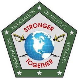 ASSOCIATION OF MILITARY ATTACHES WASHINGTON STRONGER TOGETHER logo