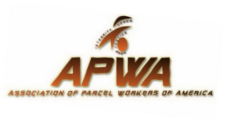 ASSOCIATION OF PARCEL WORKERS OF AMERICA APWA INTEGRITY HONOR JUSTICE 2004 logo