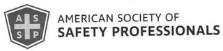 ASSP AMERICAN SOCIETY OF SAFETY PROFESSIONALS logo