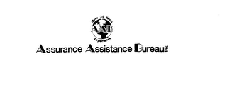 ASSURANCE ASSISTANCE BUREAU INC. AAB OVER 25 YRS. EXPERIENCE logo
