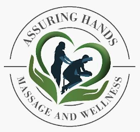 ASSURING HANDS MASSAGE AND WELLNESS logo