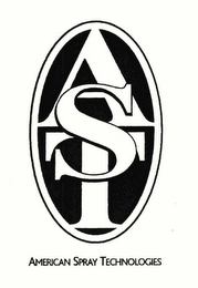 AST AMERICAN SPRAY TECHNOLOGIES logo