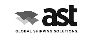 AST GLOBAL SHIPPING SOLUTIONS. logo