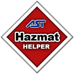 AST HAZMAT HELPER logo