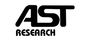 AST RESEARCH logo
