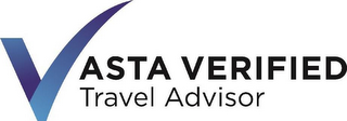 ASTA VERIFIED TRAVEL ADVISOR logo
