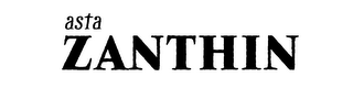 ASTA ZANTHIN logo
